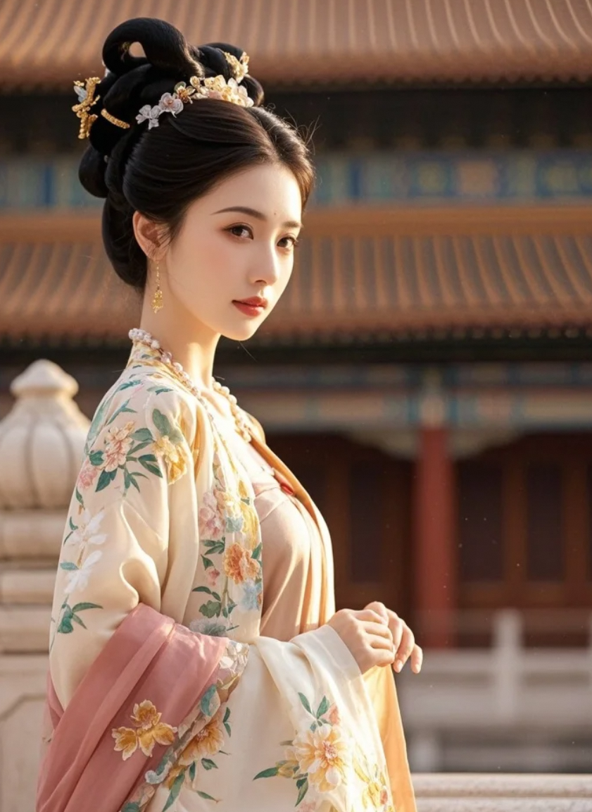 一袭汉服，尽显古典之美