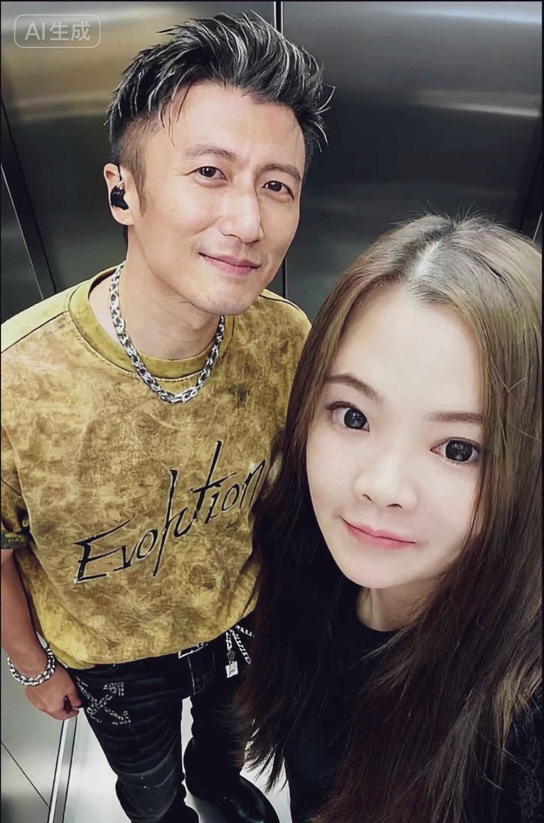 这样看谢霆锋虽然用了美颜，皮肤白皙细腻，但也有了年龄感！#谢霆锋#