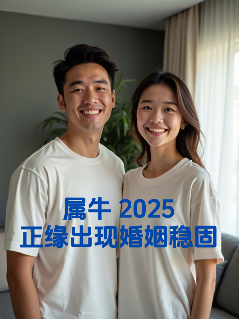 属牛2025正缘出现婚姻稳固