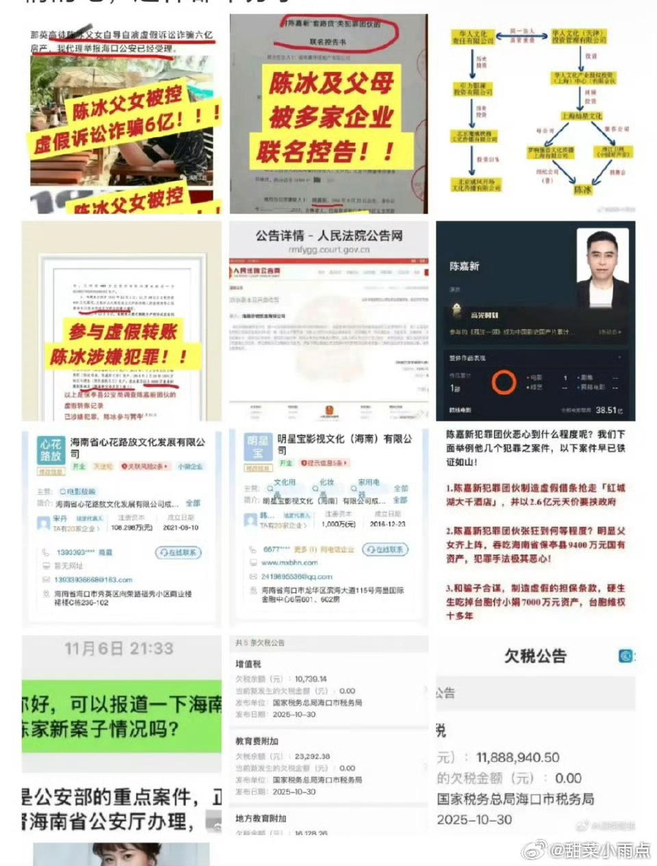 陈牧驰陈冰结婚生子网传陈冰父亲陈嘉新曾出演电影《孤注一掷》，网络上有关于陈冰及其