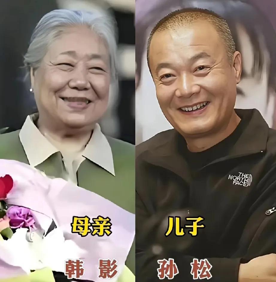 明星母子同框，颜值超高，宛如明星组合。明星母子同框，孙松与母亲，何赛飞与儿子，谢