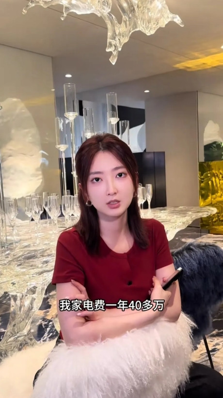 就说全球变暖赖不上穷人！浙江33岁女子透露，她家电费一年要交40多万，1000平