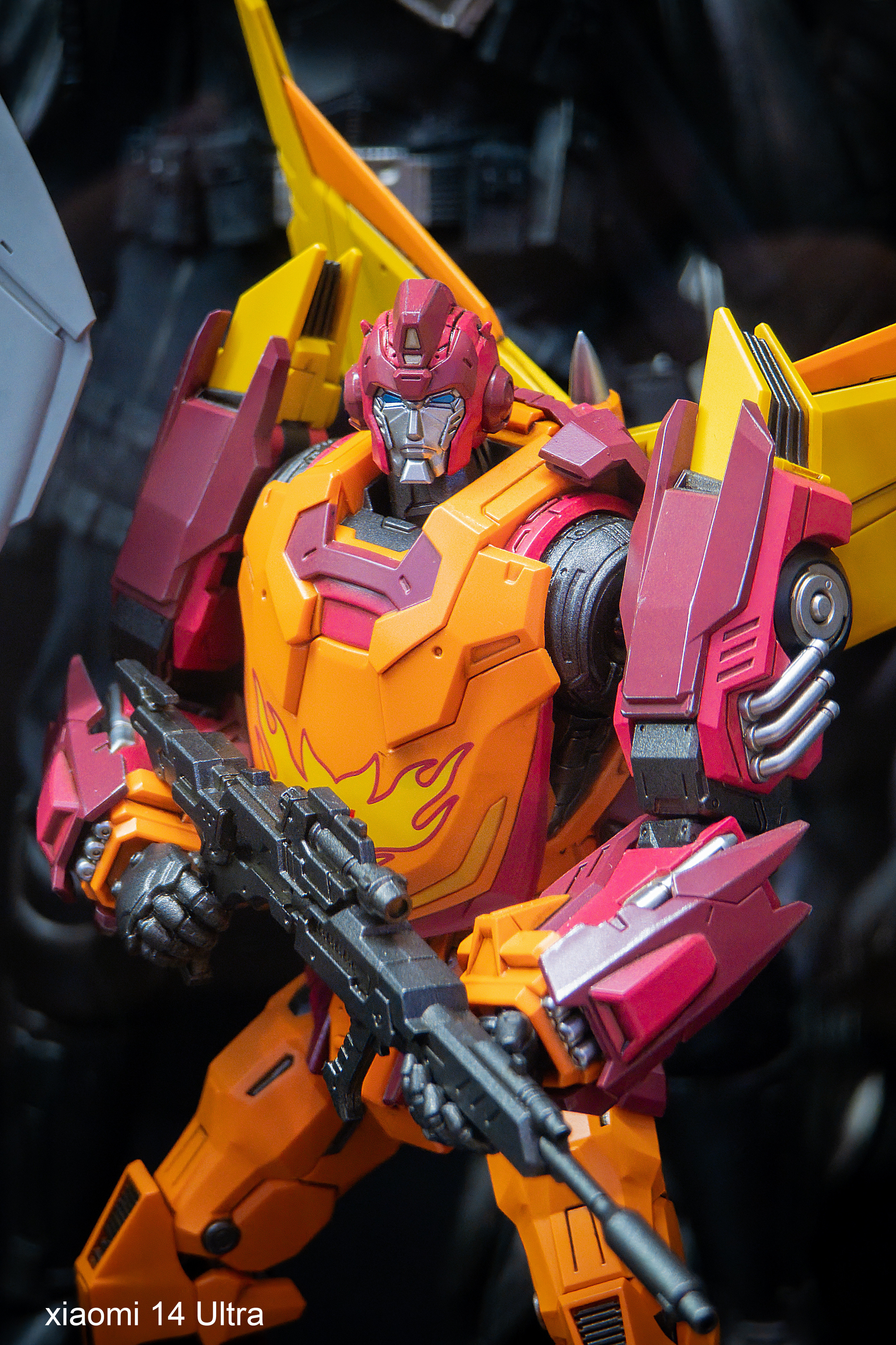 变形金刚摄影后期：聆听猎人聆听猎人的小米14Ultra