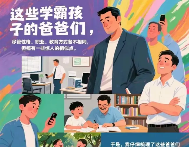 发现学霸家里的爸爸都有这4个共同特点