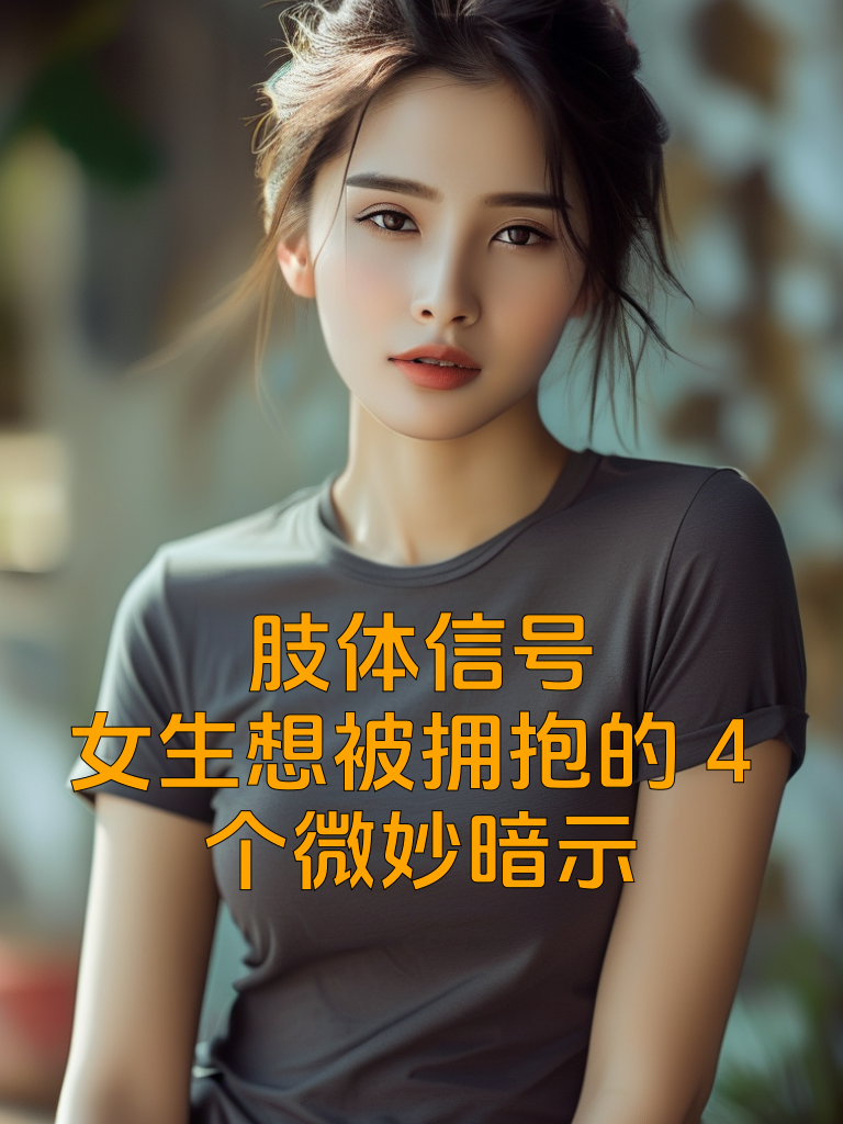 肢体信号！女生想被拥抱的4个微妙暗示