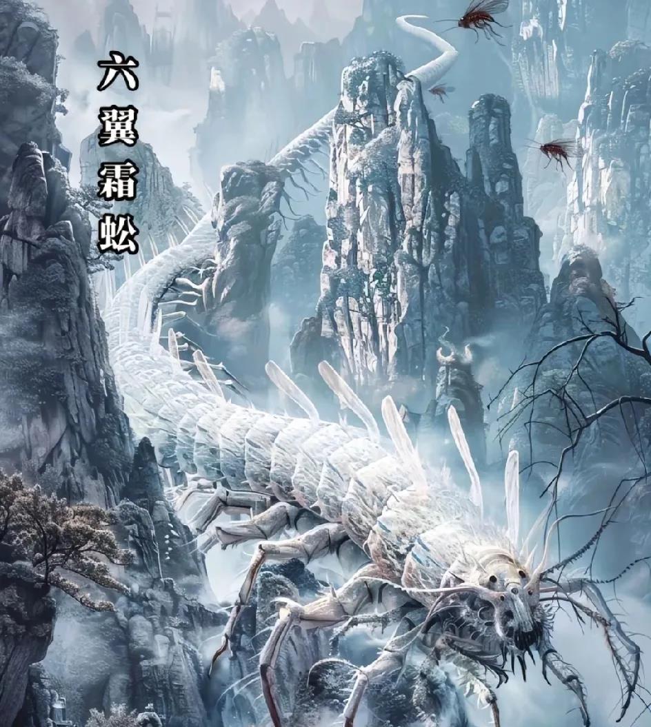 六翼霜蚣为什么背叛了韩立实力变化：在人界时，韩立就给六翼霜蚣大量修炼资源