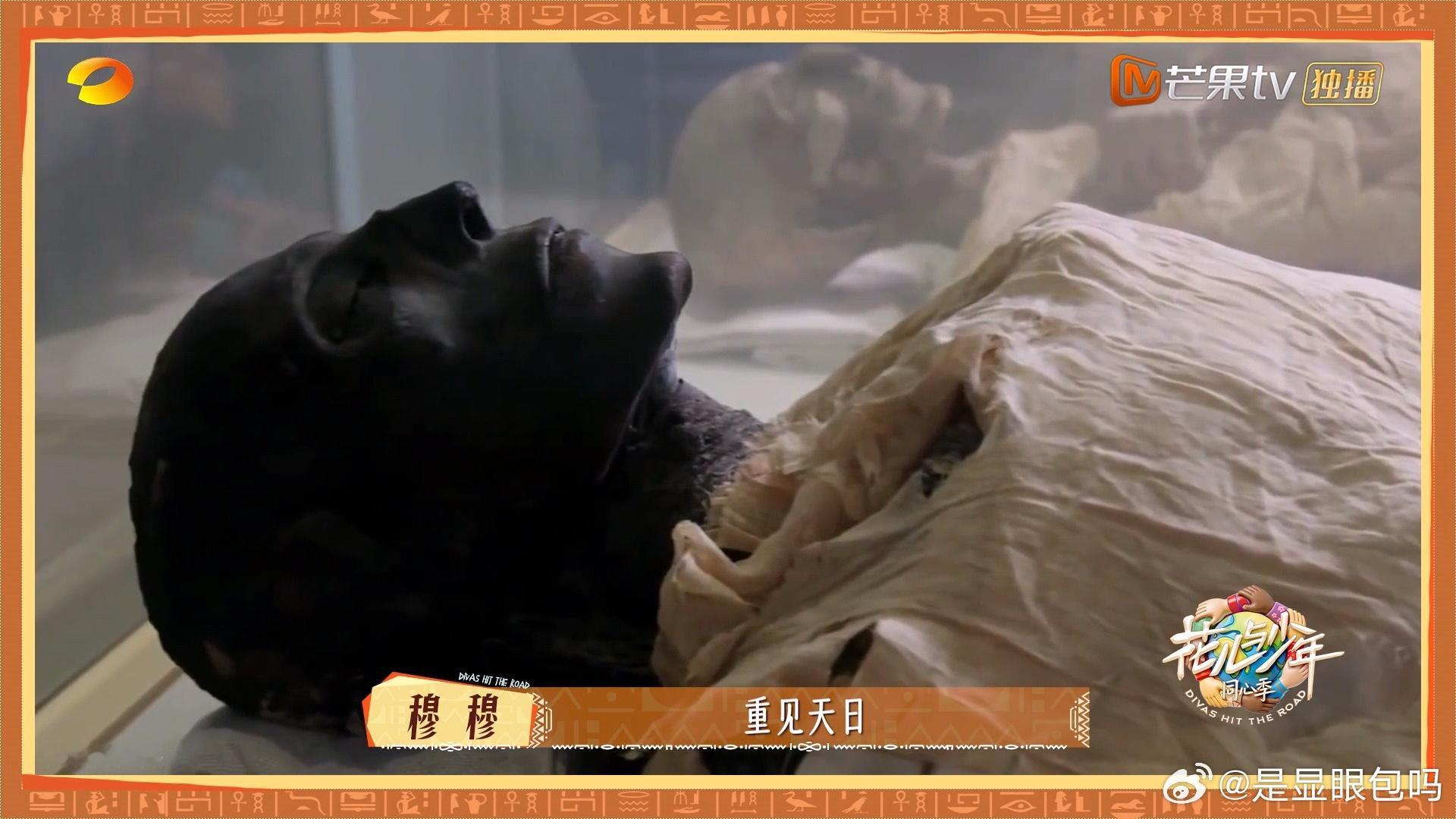 在花少看到了木乃伊界第一帅哥花儿与少年跟着花少才知道木乃伊界还有“颜值担当”！