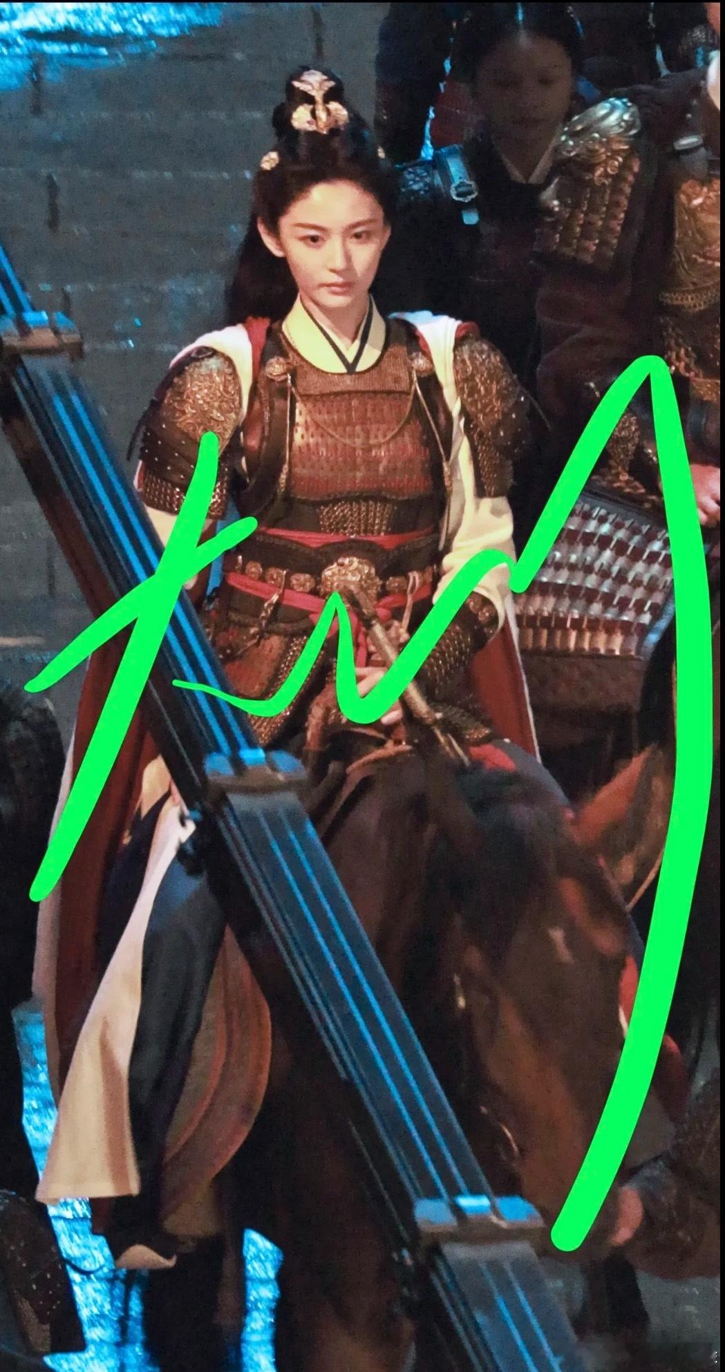 赵晴《金吾不禁》女将军路透来了，于正，你输了。和一笑随歌李沁的女将军比起来，我只