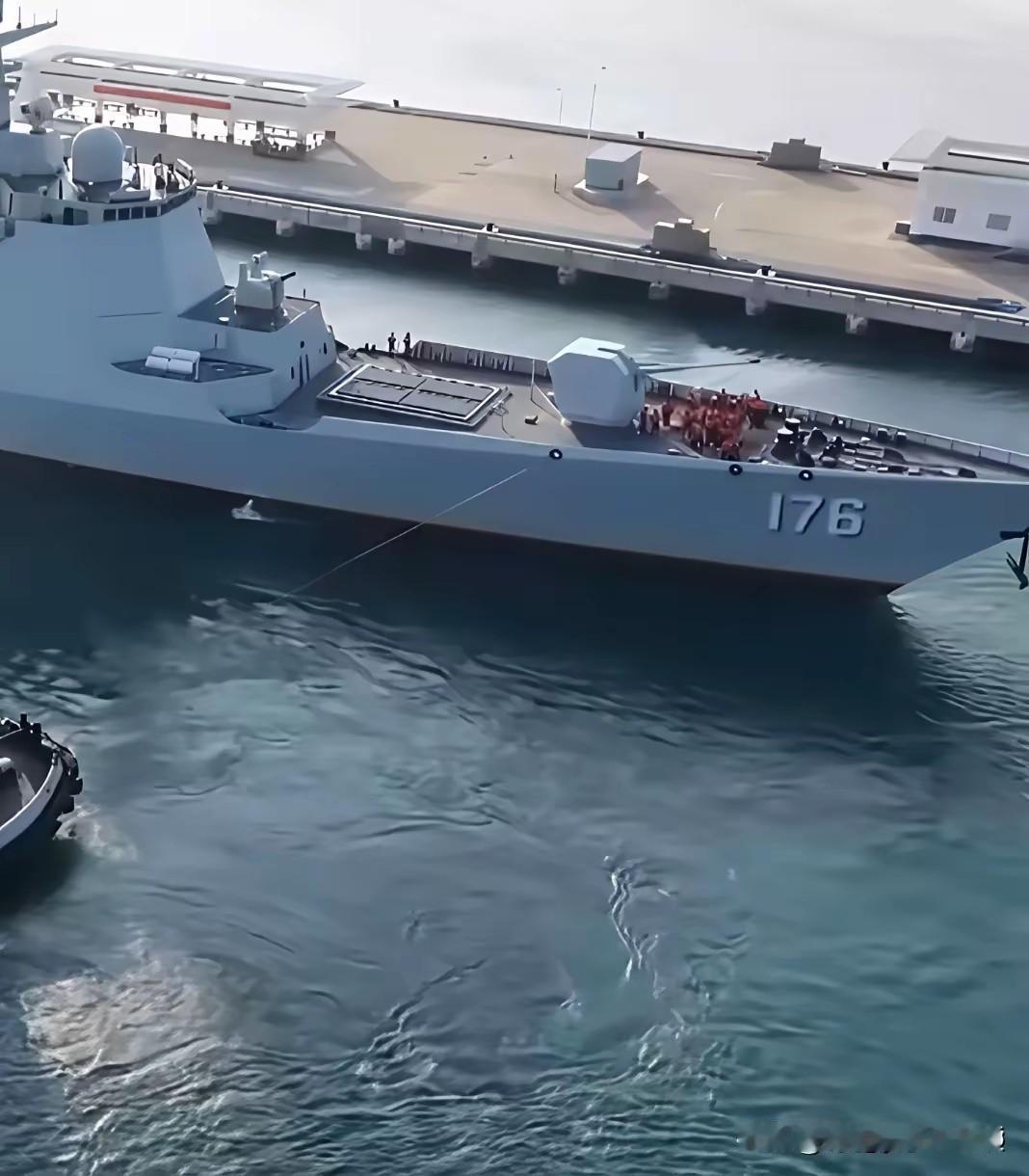 2026新年伊始，海军176号娄底舰公开亮相。但该舰的服役时间应该是在2025年