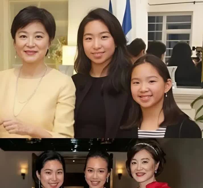 林青霞的美貌基因，完全浪费了，三个女儿，没一个像她，