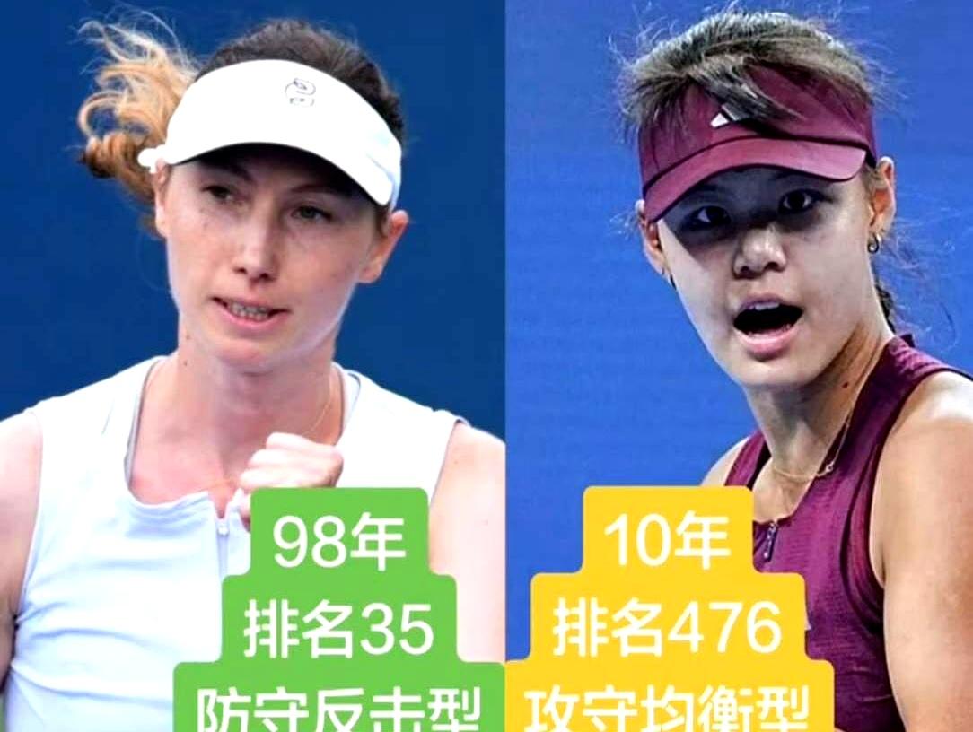 青少年比赛连奖金都没有，可孙心然这小姑娘硬是打进了中网第三轮。布克沙对面站着个