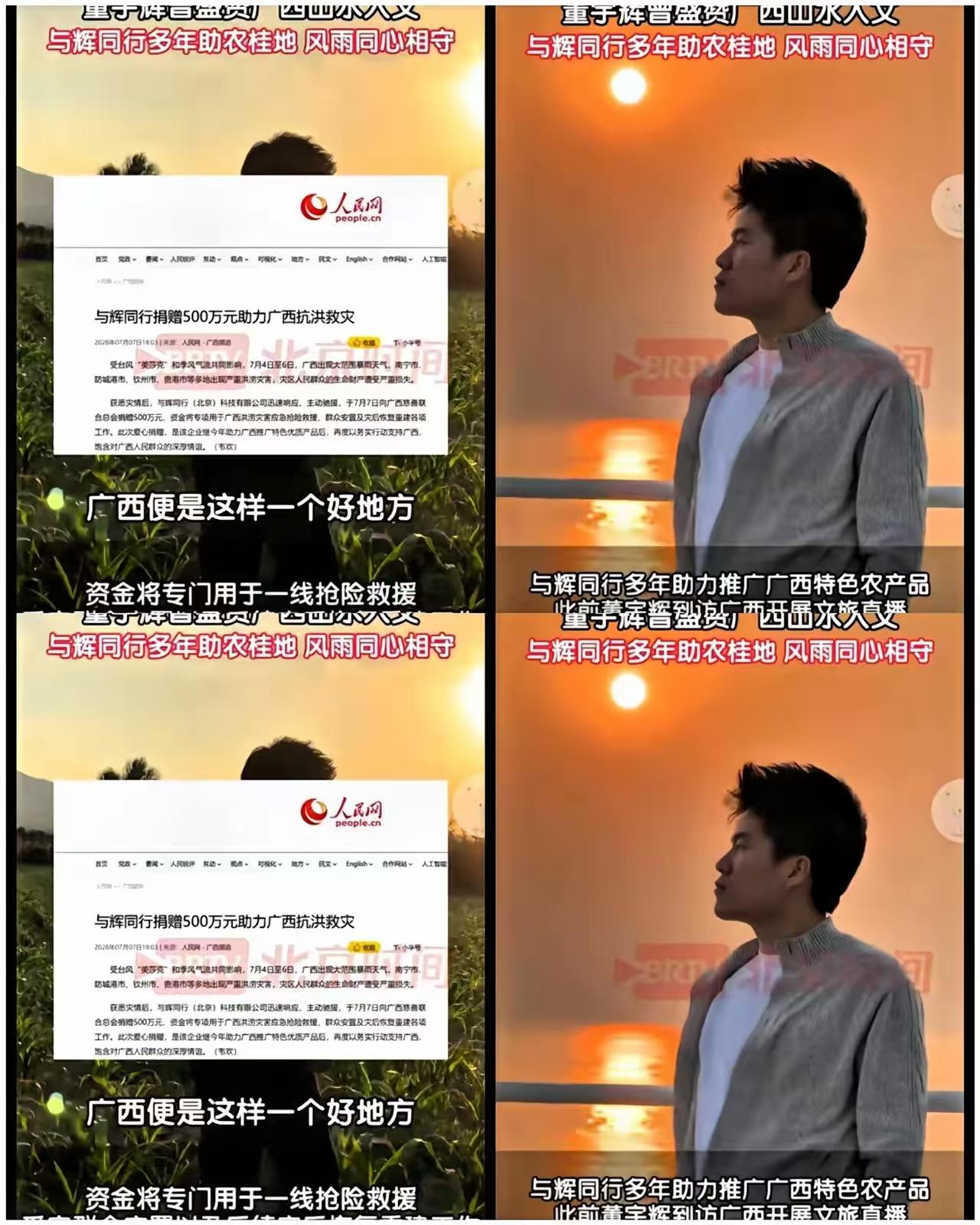 小米捐物款我不会意外。密雪冰城出力同样，不意外。真正一下戳破我防线的的是