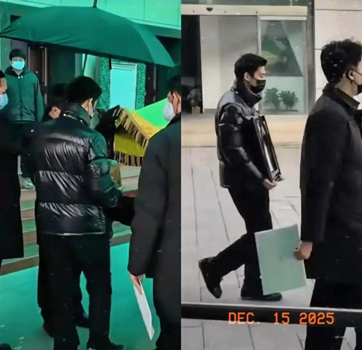 追悼会上，儿子没哭。他推开要搀扶他的手，一个人核对流程，校正挽联的位置，向前来