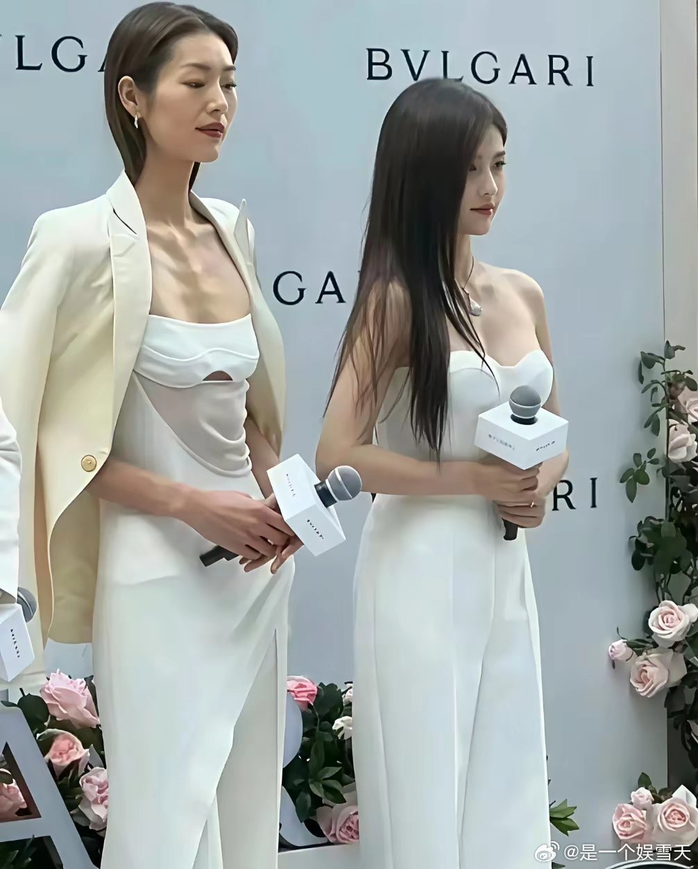 女明星已经够瘦了，超模比女明星还瘦。白鹿165、94斤，刘雯178、只有102斤