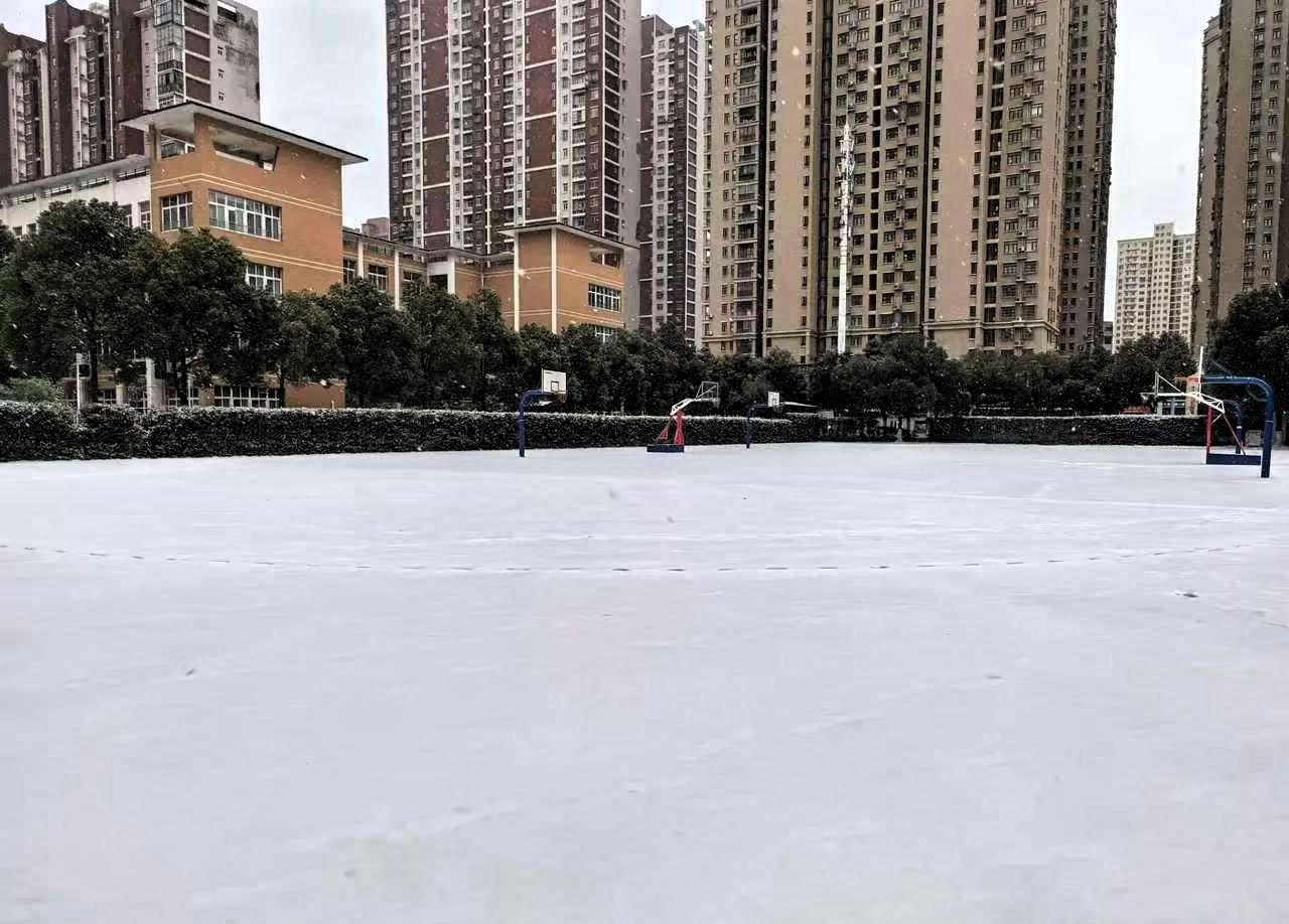 一场大雪，两种教育生态。我们的孩子还有资格玩雪吗？汉阳那所初中的场景，走