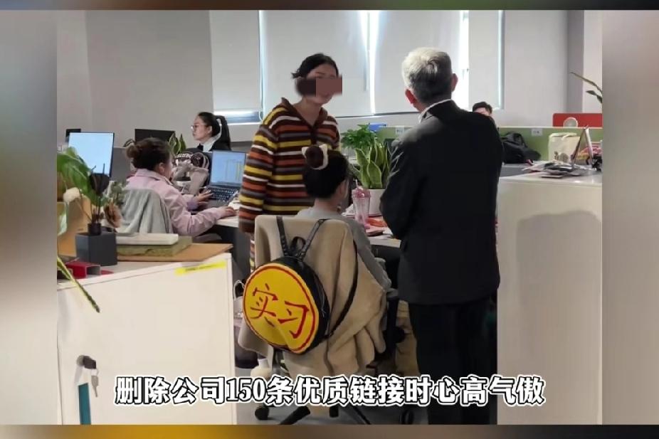 牛马删除公司150条链接，却趾高气扬的跟公司要两个月的工资，然而公司却称自己损失