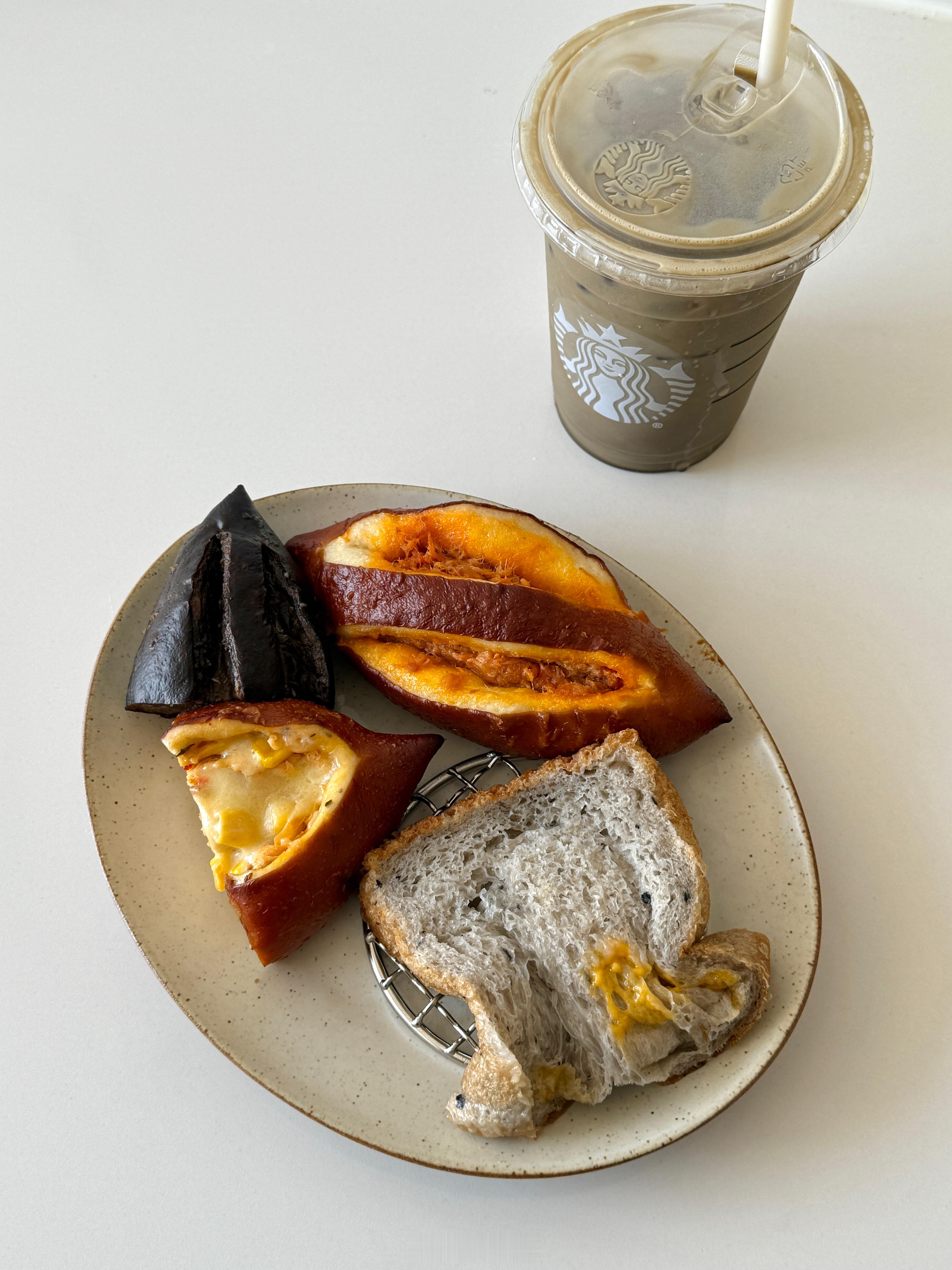 面包脑袋的早餐拼盘④​​​