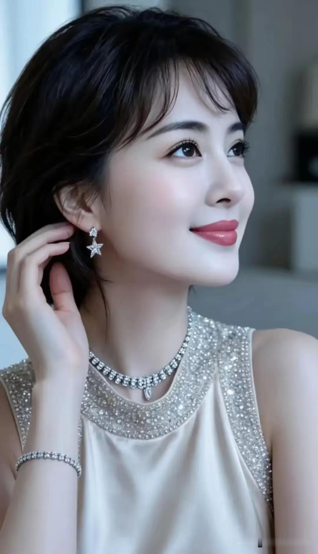 微笑如花