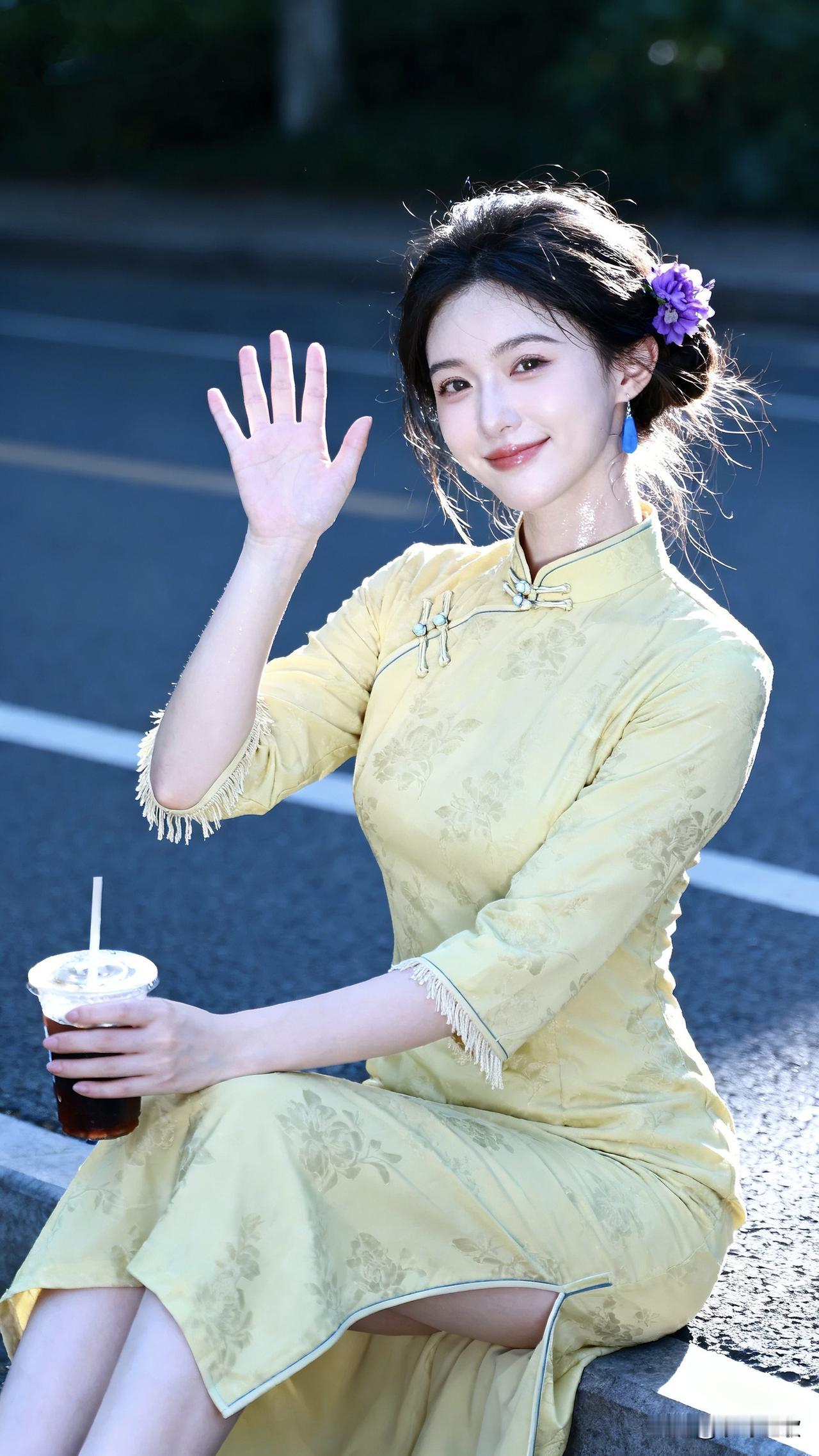 旗袍美人，优雅如风。高级感穿搭，温柔风穿搭。怎样穿搭能显示出温柔的女生气质?