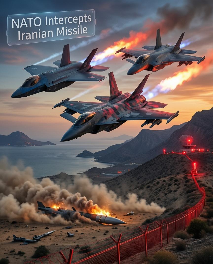 三天之内，第三次了。伊朗的弹道导弹又一次闯入土耳其领空，这一次，没等安卡拉那