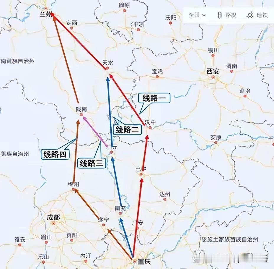 兰渝高铁连接甘肃兰州与重庆,目标时速350公里。虽然还未立项进入国家铁路规划,但