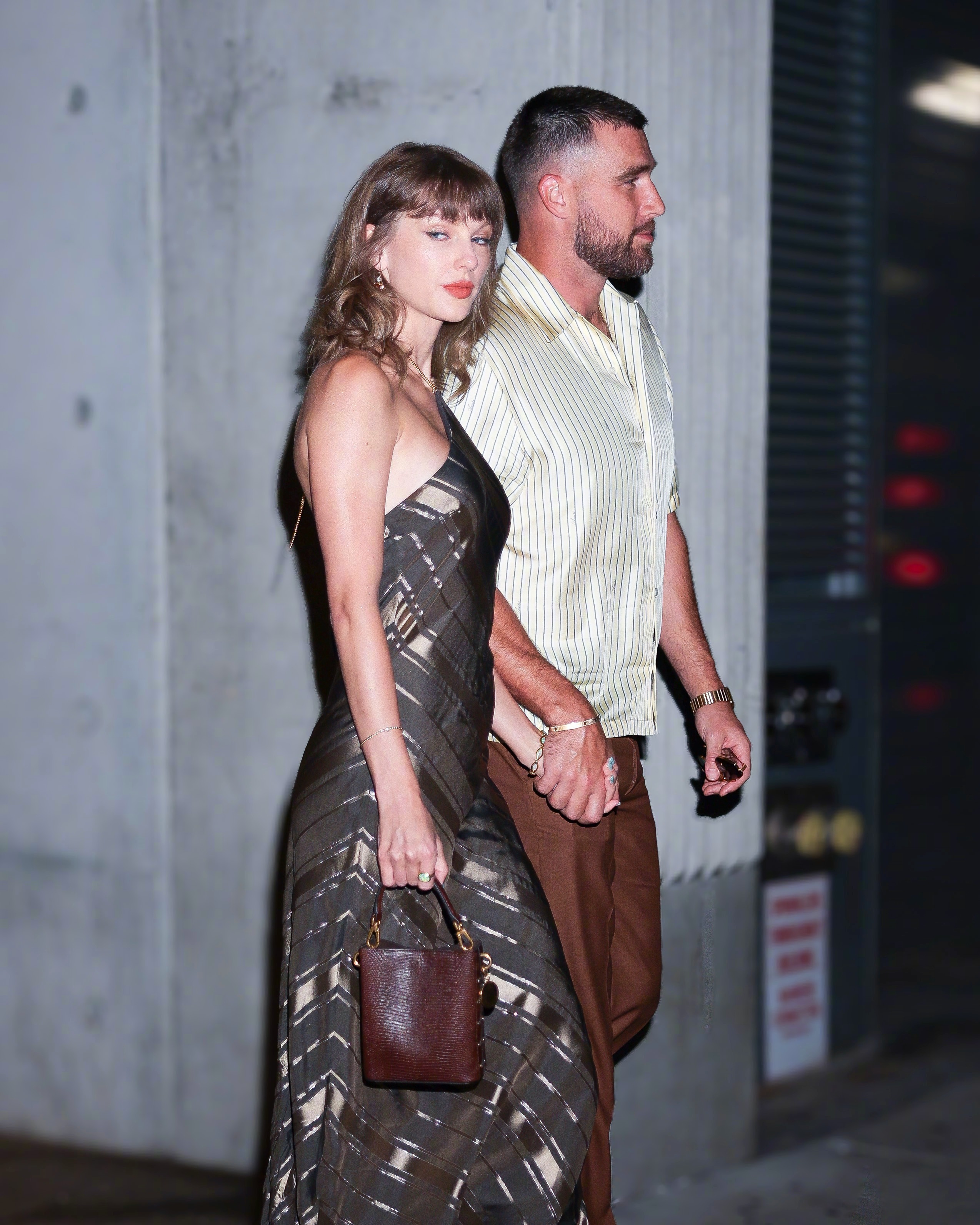 新婚夫妇霉霉TaylorSwift与丈夫特拉维斯·凯尔西（TravisKel