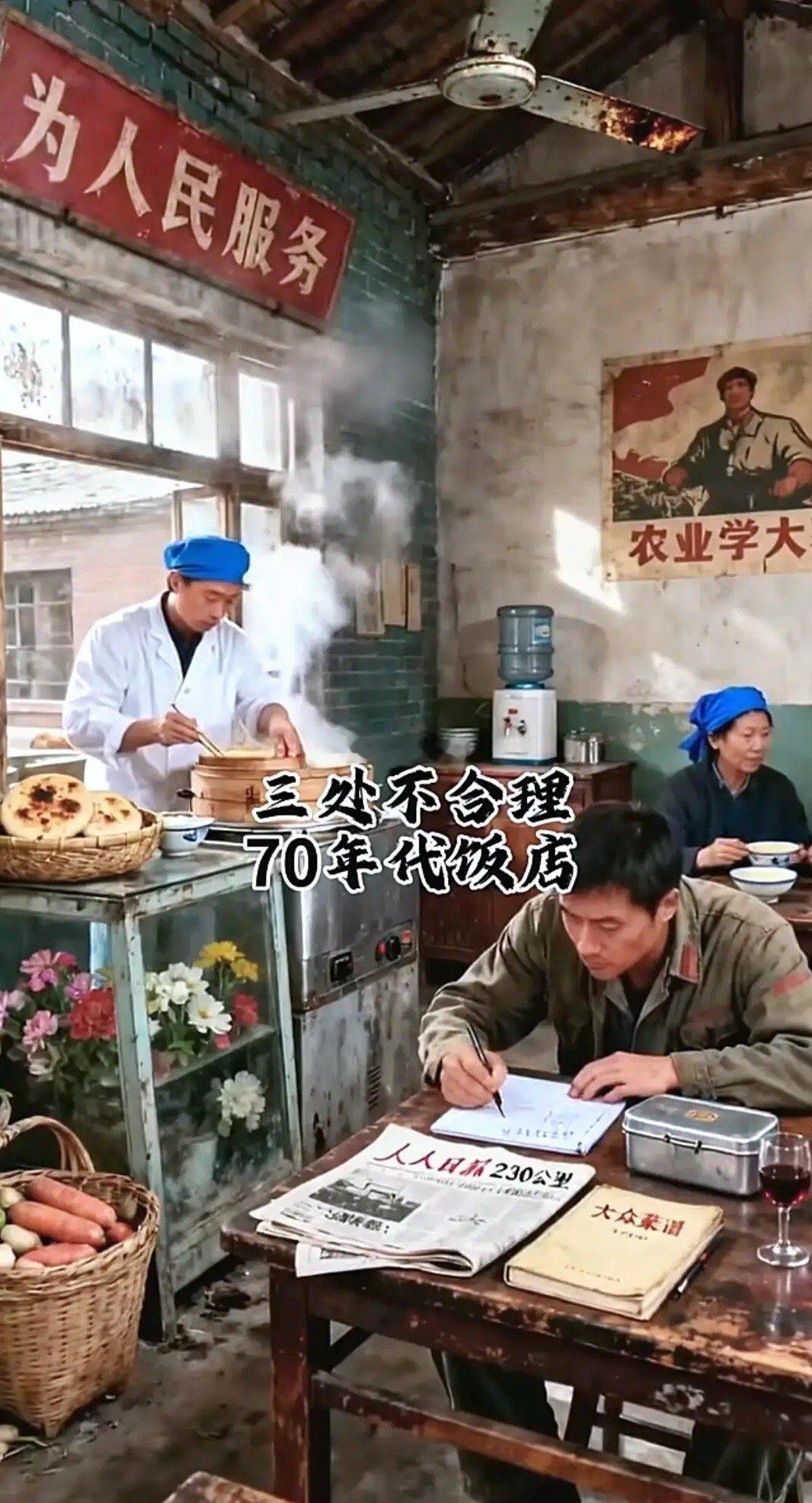 70年代饭店有三处不合理的地方在哪呢？
