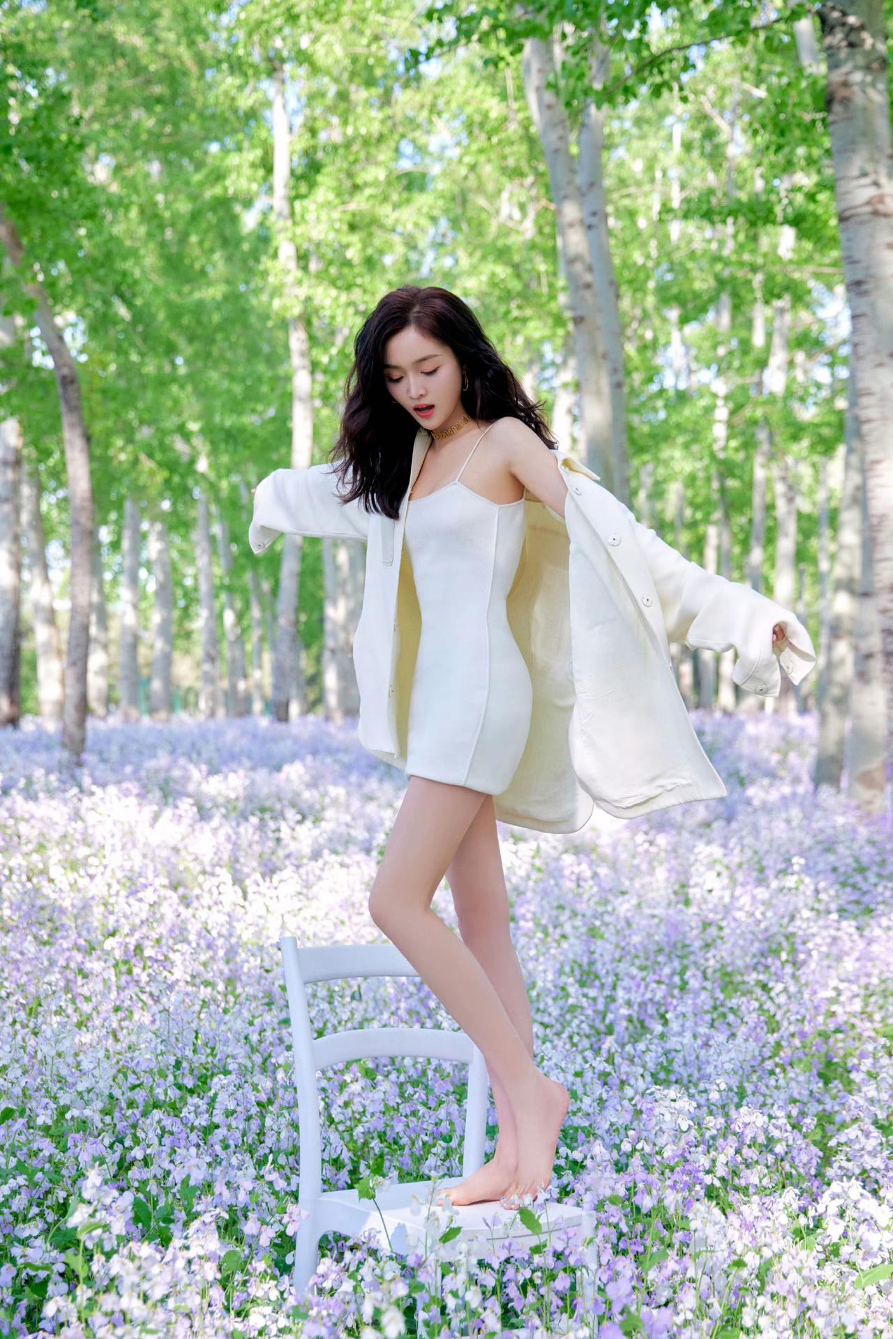 在花海中漫步，感受自然的美好与宁静。