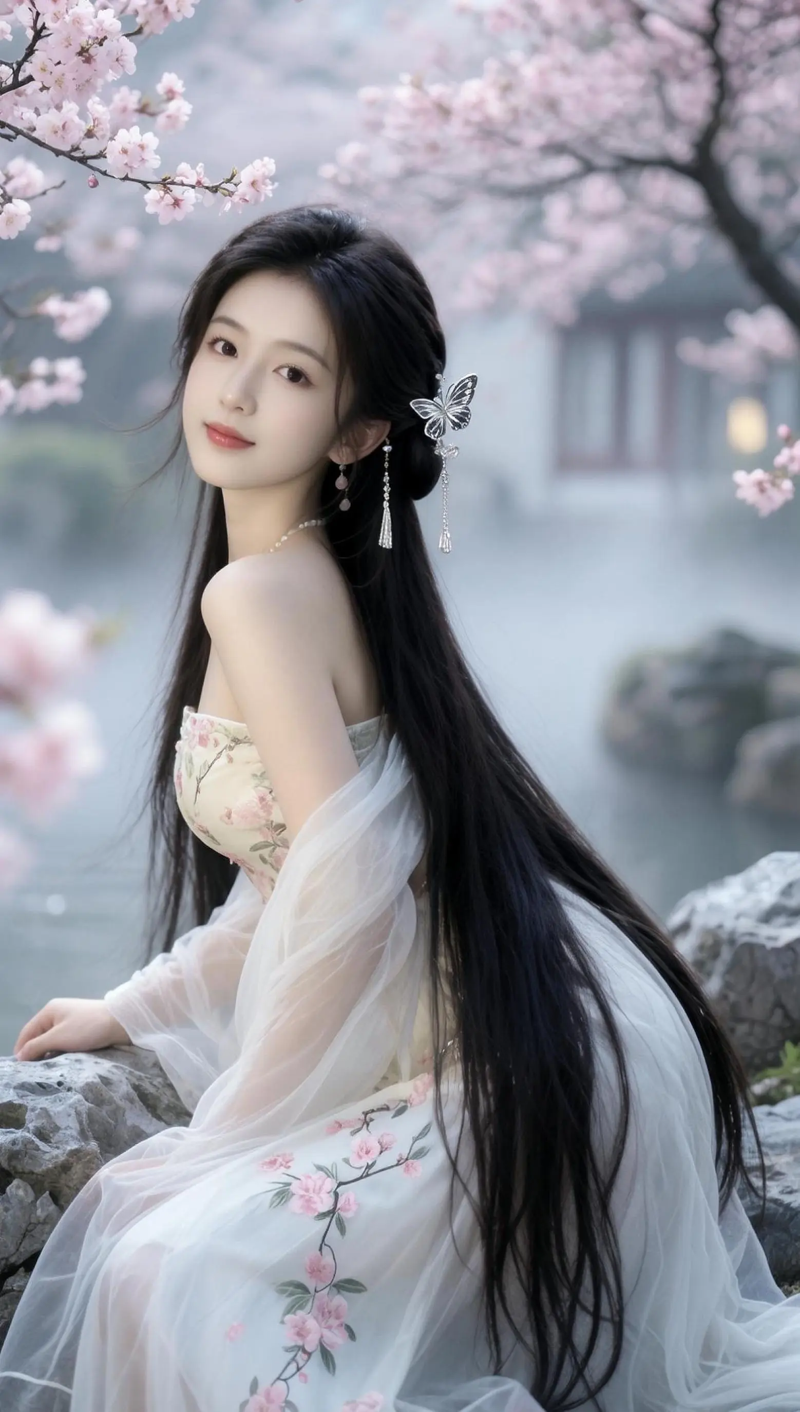 AI古风仙雾写真 ai创作