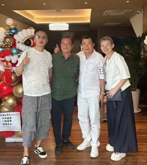 陶大宇到马来西亚探望廖伟雄，对方目前在当地开餐厅，广州的农场已结束营业!近日，