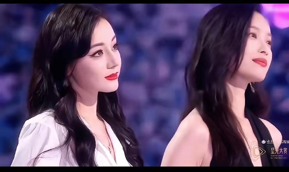 哈哈，有着“老娘天下最美”的倪妮，遇上对她不屑一顾的迪丽热巴，这场景可太有看头了