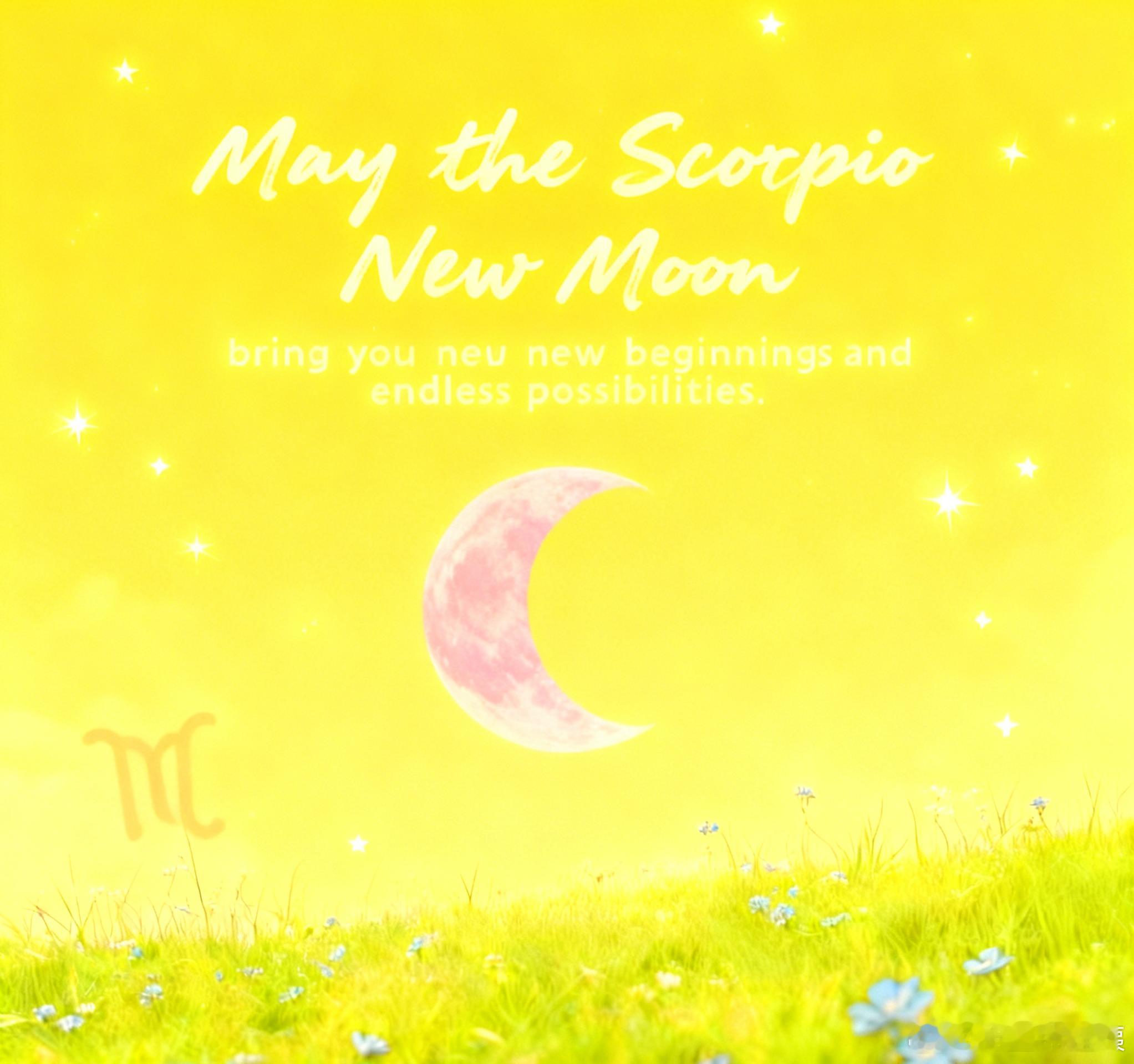 11月20日｜天蝎座新月能量指南点赞接住新月力量+评论区许愿！七天内收获意想不到