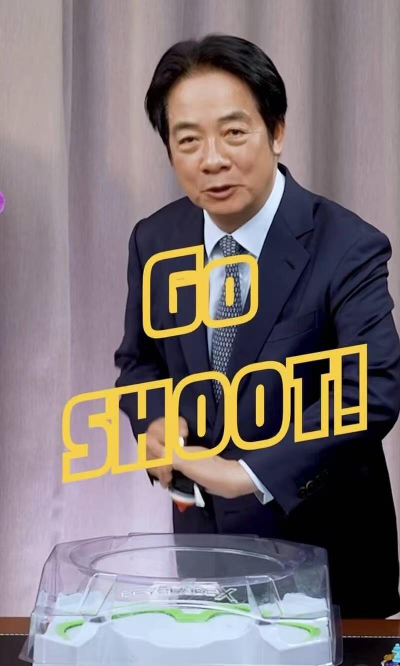 沈伯洋嘲笑赖清德啥事？赖清德为了争取青年人支持也模仿打陀螺可是表演完全