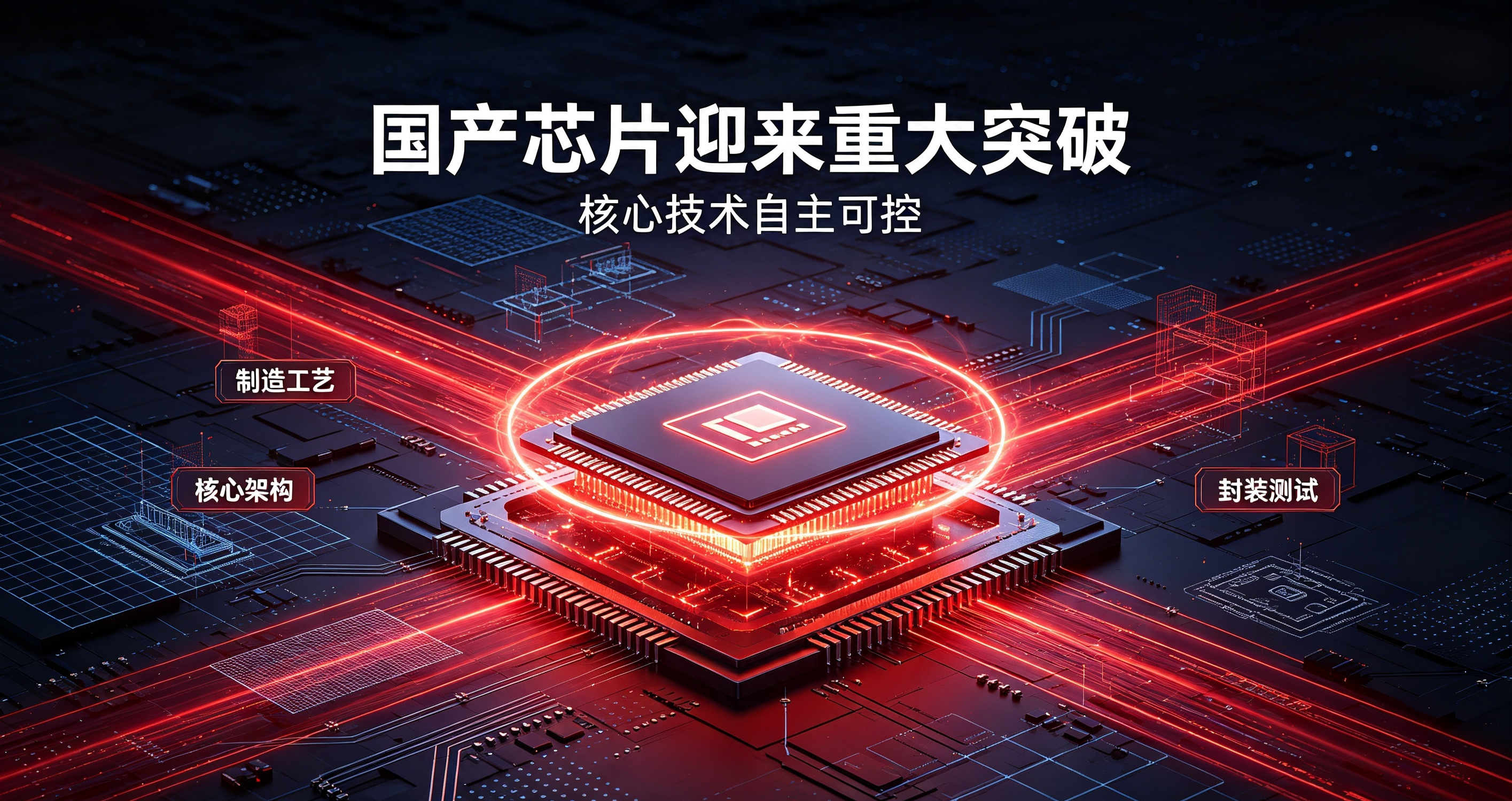 彻底打破垄断！国产芯片迎来重大突破，再也不用被“卡脖子”近期，国内半导体行业传来重磅好消息，让无数国