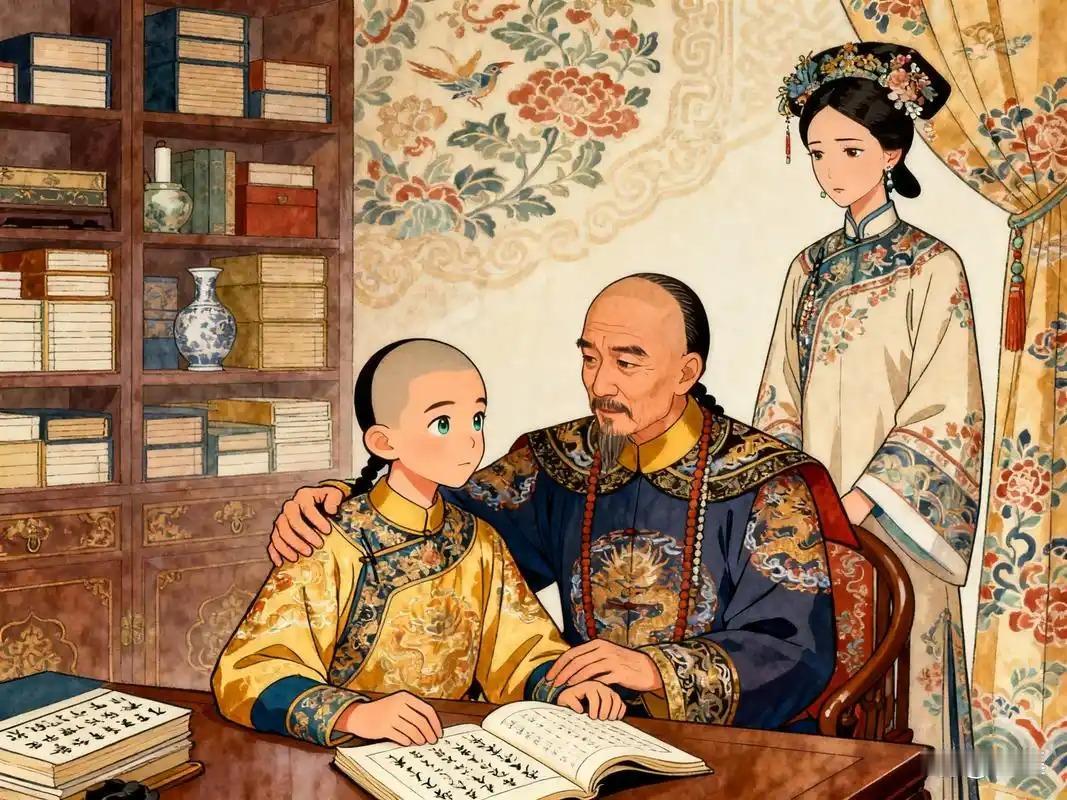 1701年冬，14岁的高氏被47岁的康熙一连召了七晚。这天傍晚，敬事房总管李德全