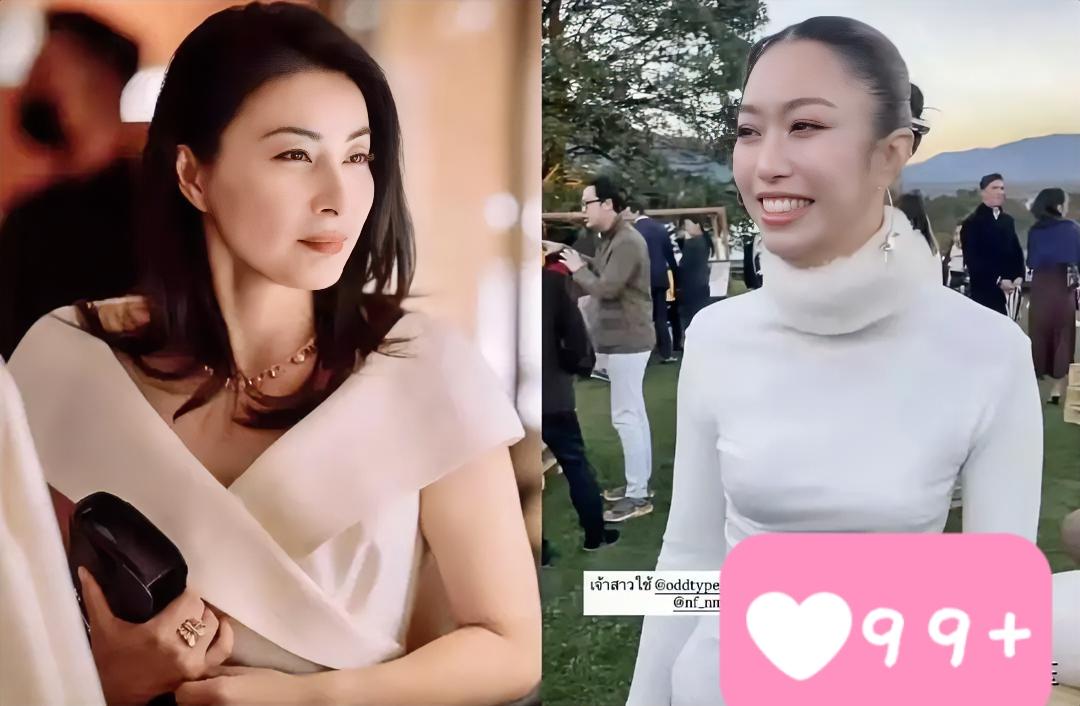 在霍启仁的婚礼上就有眼尖的网友发现了没有见到郭晶晶有人说郭晶晶缺席霍启仁