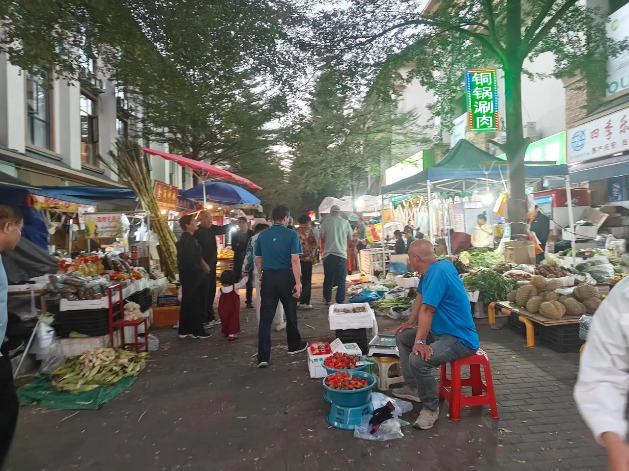 今年西双版纳气温较去年低一些，北方进入三九天了，这两天版纳也比较凉。中午到晚