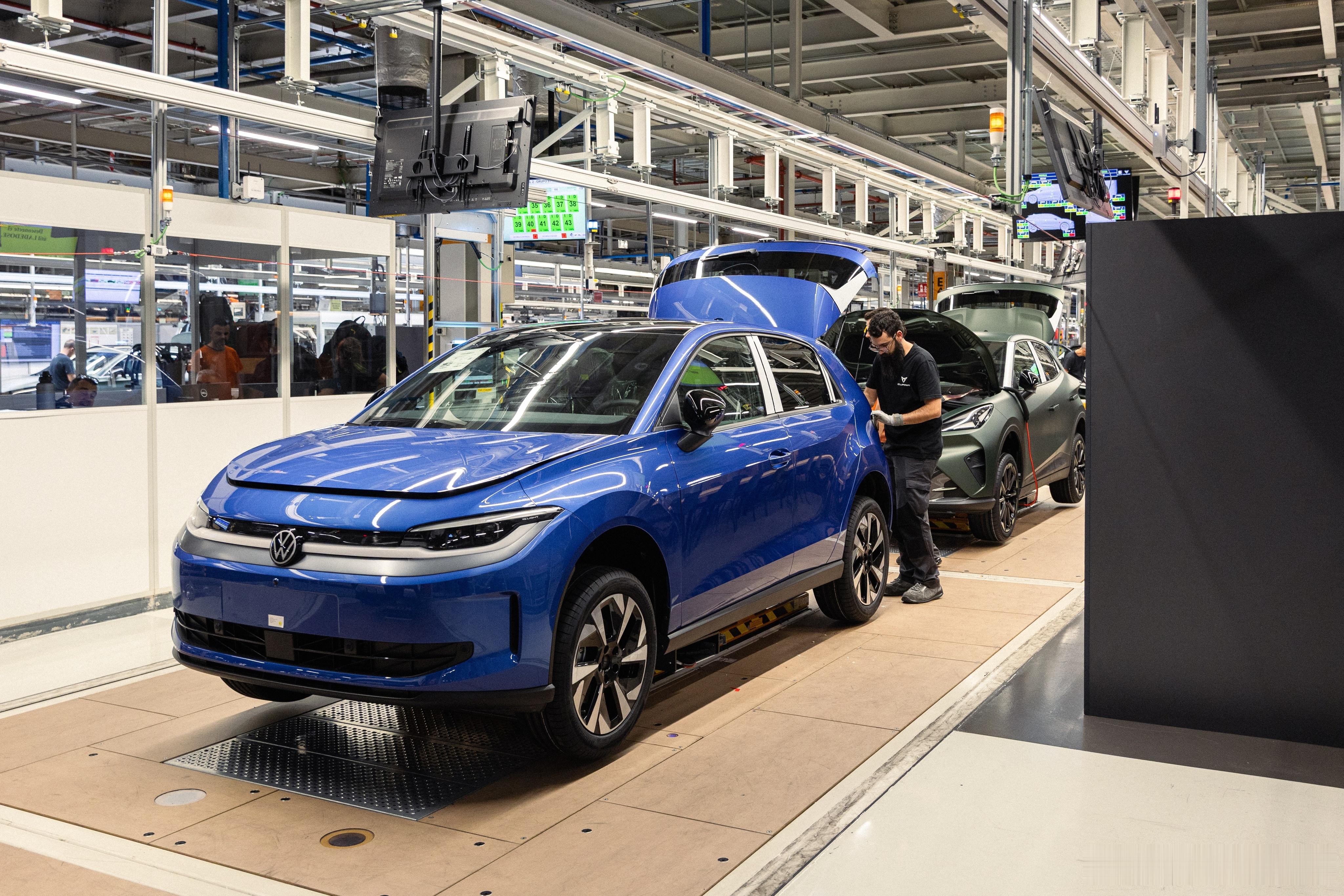 大众ID.Polo量产下线：19.7万起6月6日，快科技报道，大众ID.Polo