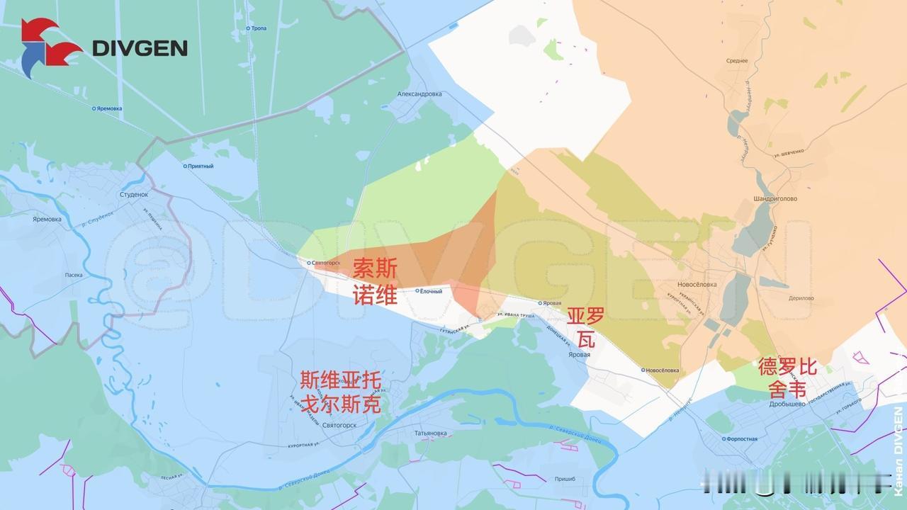 12月30日箭头社更新俄乌战报：图一：俄军突击部队在红利曼西北方向的索斯诺维