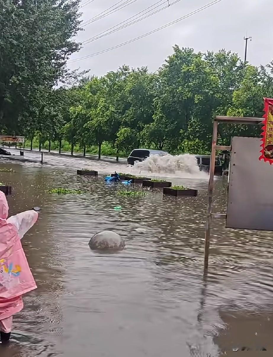 一台新款路虎报废了，慢走水，快走沙，不快不慢走泥巴，老越野玩家总结出来的这句话，