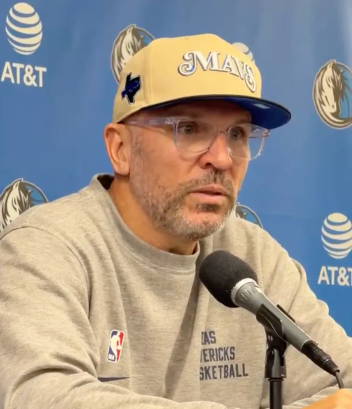 NBA赛前，独行侠主帅杰森-基德在接受记者采访时谈到了库珀-弗拉格，基德表示：“