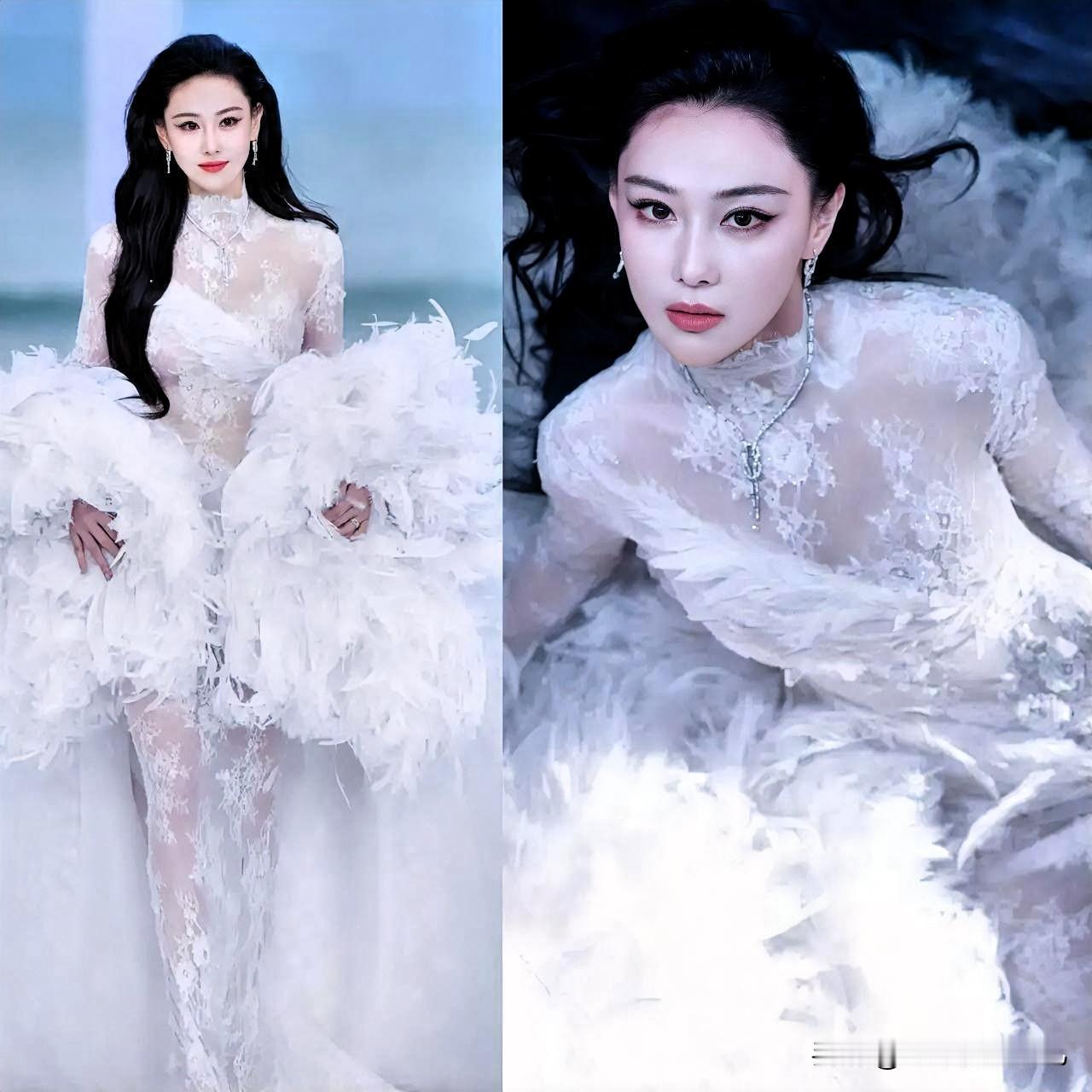 何捷恐怕又要坐不住了！他怎么也没想到，张馨予都半年没走红毯了，居然一亮相还