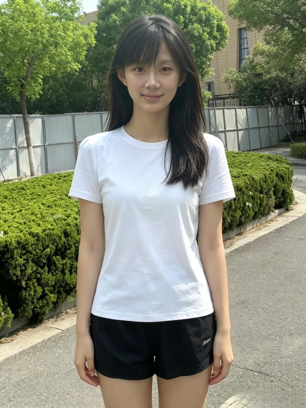 你站在宿舍的晨光里衣领藏着青涩的夏又站在走廊的灯影下校服把少年心事轻擦