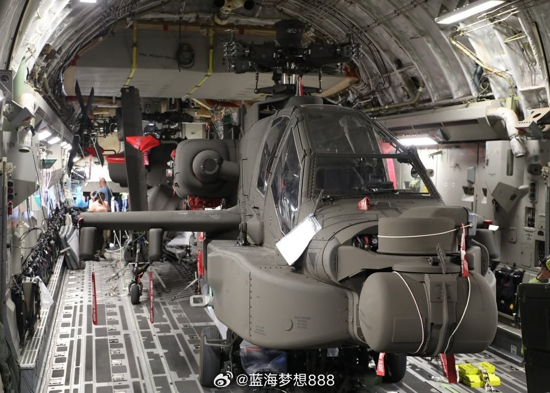 袋鼠新到货2架阿帕奇直升机，总数达到6架，未来采购29架！澳大利亚陆军接收了两架