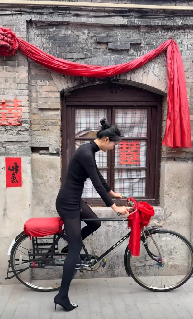 二八大杠满满的激起我童年的回忆