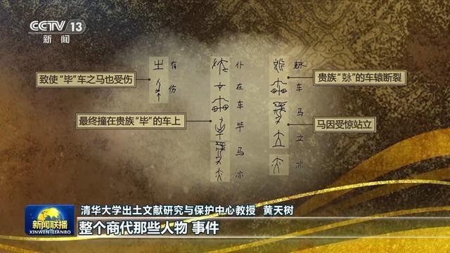 一片甲骨，记着三千年前的一起追尾事故。你没听错。商朝人开车，哦不，赶车，撞了。