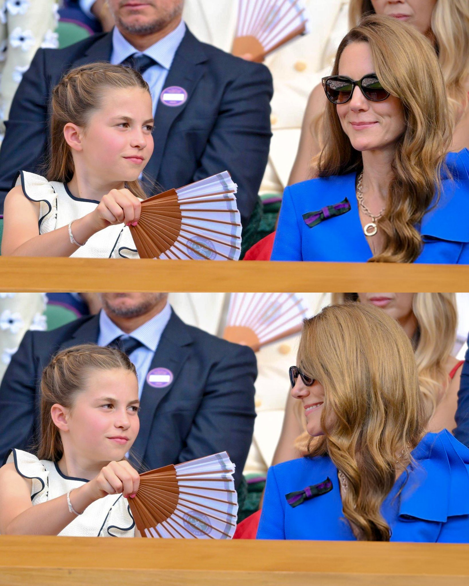 暖暖的Lottie[比心]给妈妈扇扇风，降降温~katemiddleton