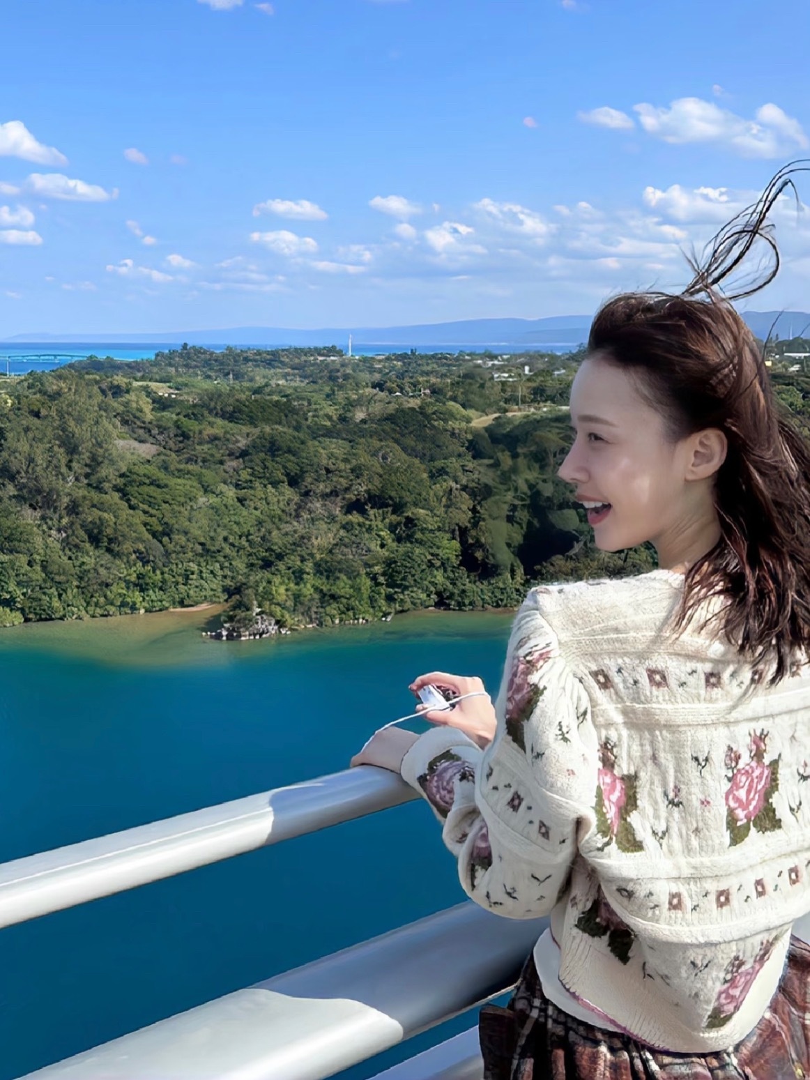 Winter金玟庭的旅行照有情绪的照片才更有灵气