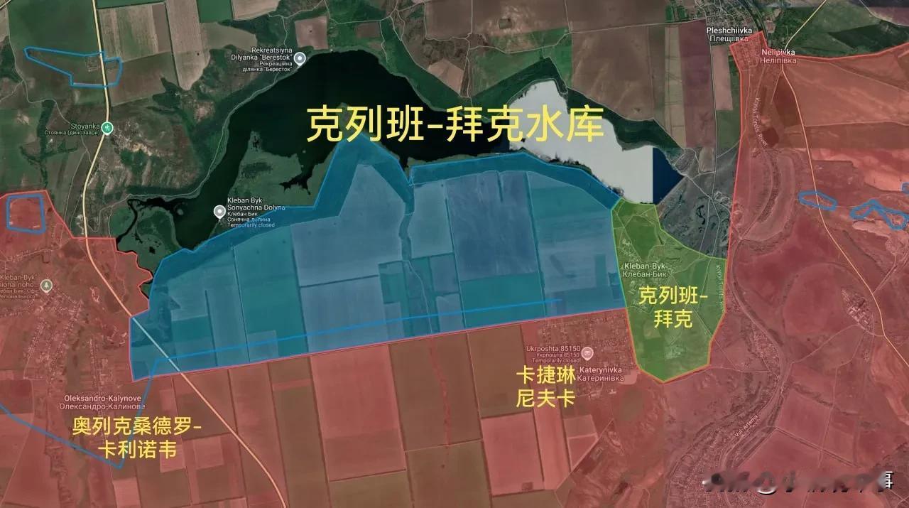 10月2日K哥更新俄乌战报：图一：俄军占领了克列班·拜克村，将乌军包围在克列