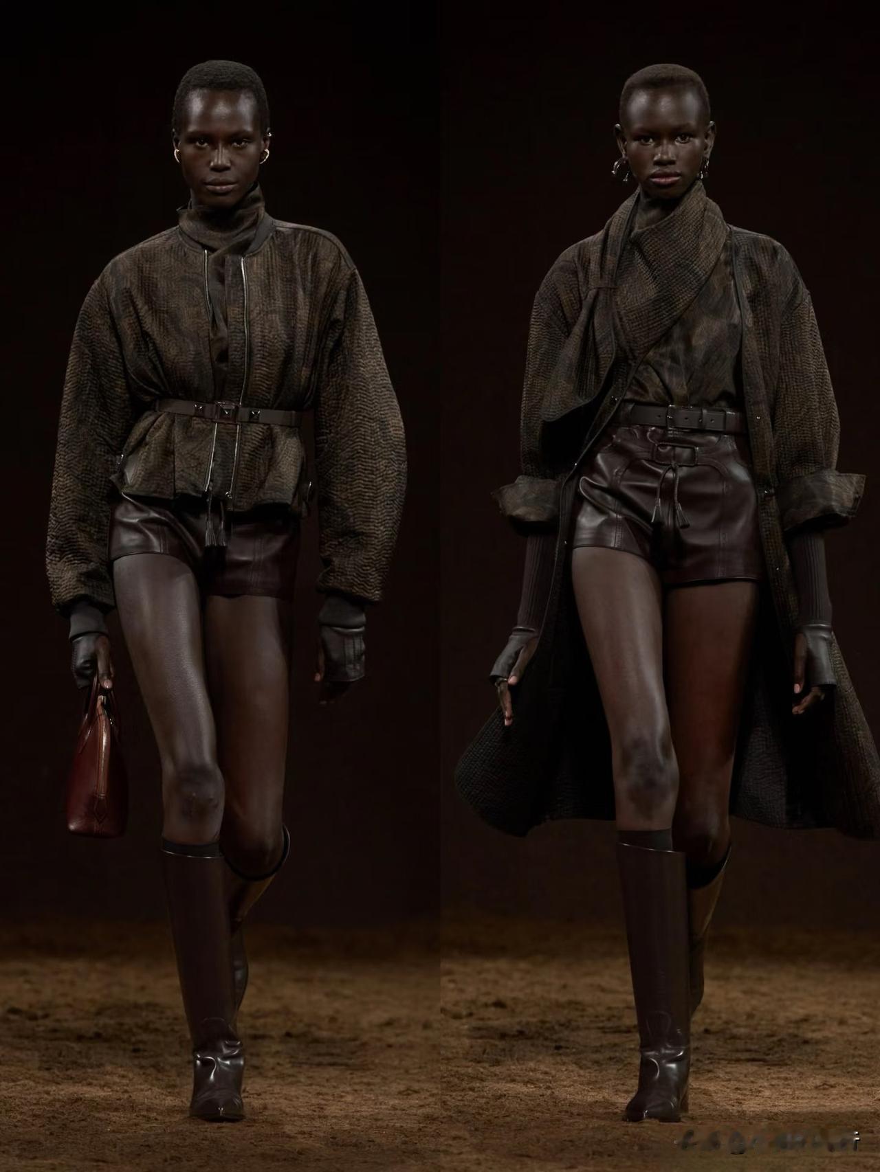 秀场赏析｜LeatherDandy皮革绅士｜Hermès秋冬解锁女性内敛性感